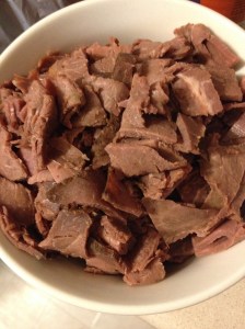 Chopped Roast Beef Lunch Meat