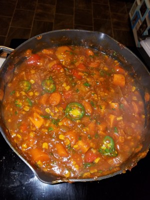 Plaintain and Corn Stew