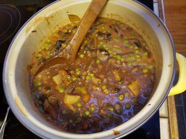 Roast Beef &amp; Vegetable Soup