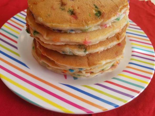 Confetti Bday Pancakes