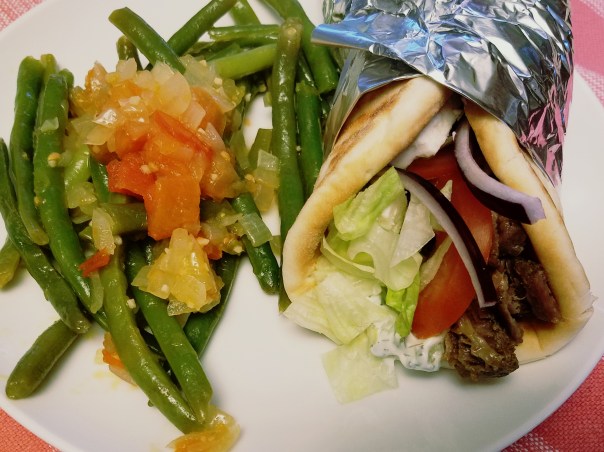 Beef Gyros with Tzatziki Sauce