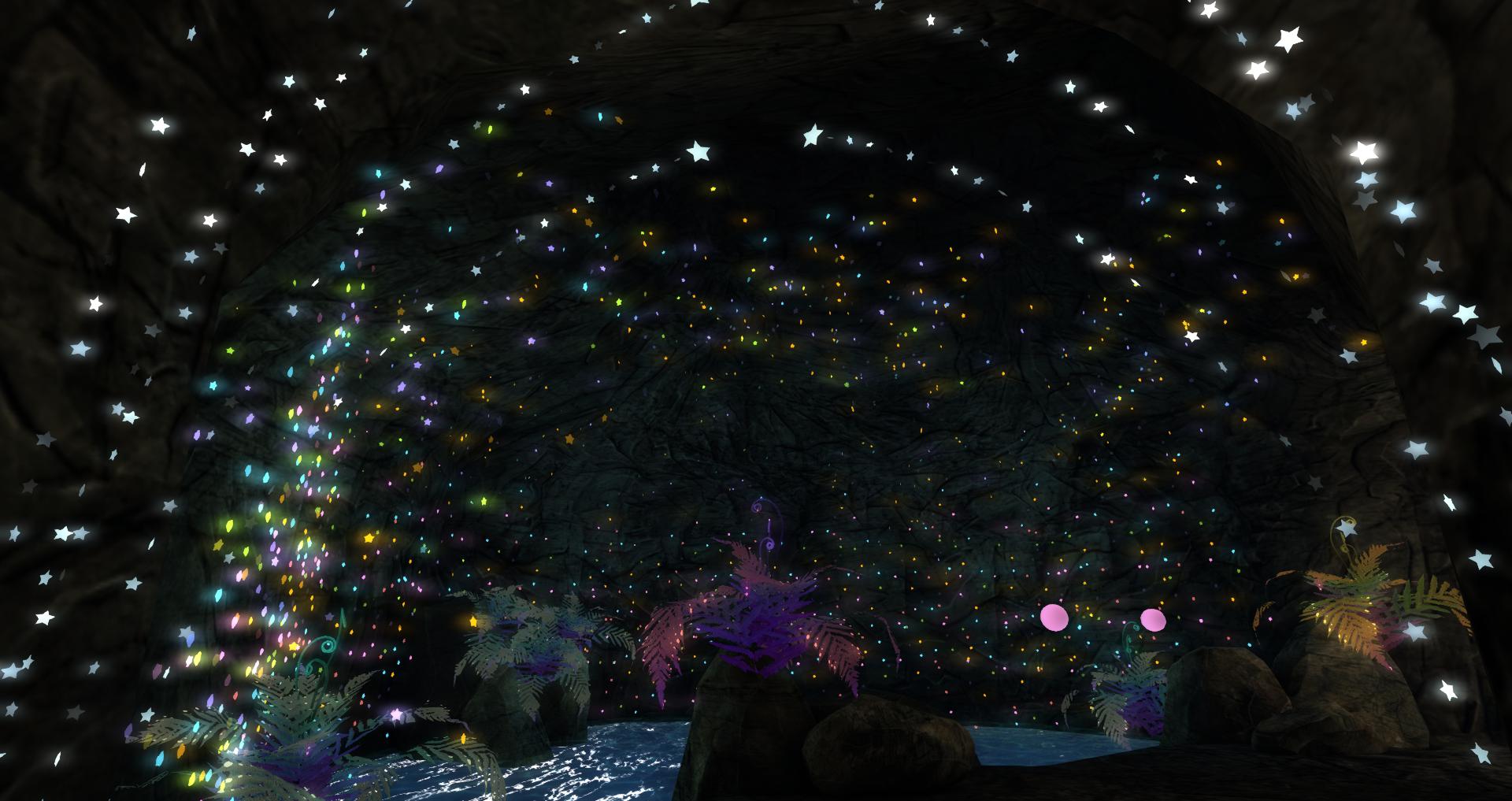 Grotto with Lights_001